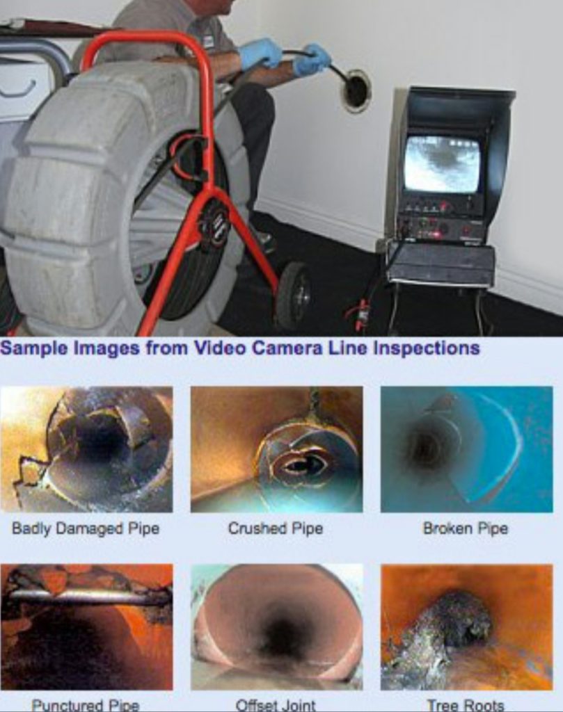 Camera Plumbing Inspection Houston